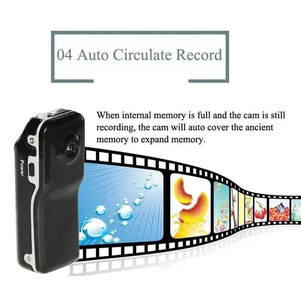 Planet Gates Xiaomi MIJIA HD Mini DV Sports Camera Body Camcorder Mount Portable Video Record Nanny Security Cam Small Sports Car DVR Webcam