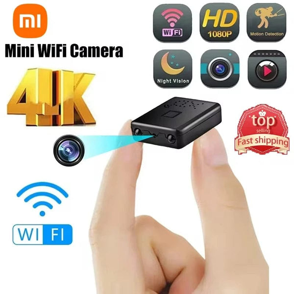 Planet Gates Xiaomi Mini WiFi Camera XD Pro Full HD 4K 5G Night Vision Remote Security Monitoring Home Protection Waterproof Video Recorder