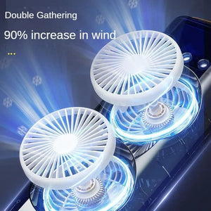 Planet Gates Xiaomi New Spray Air Conditioning Fan Cross-Border Refrigeration Fan Household Portable Cooling Fandesktop Mini Fan With Light