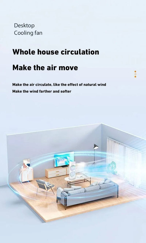 Planet Gates Xiaomi New Spray Air Conditioning Fan Cross-Border Refrigeration Fan Household Portable Cooling Fandesktop Mini Fan With Light