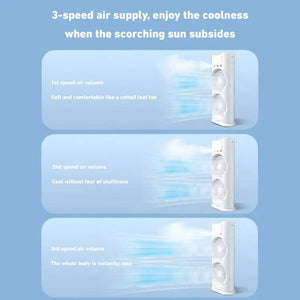 Planet Gates Xiaomi New Spray Air Conditioning Fan Cross-Border Refrigeration Fan Household Portable Cooling Fandesktop Mini Fan With Light
