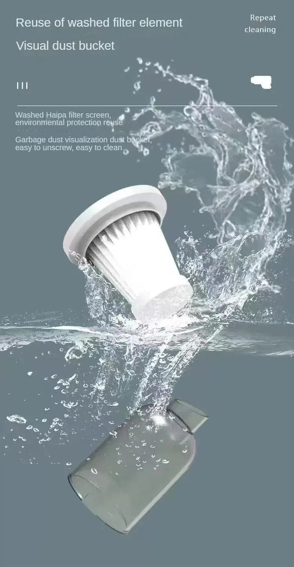 Planet Gates Xiaomi Portable Car Vacuum Cleaner Suction and Blow Integrated Wireless Charging 180W High Power Handheld Vacuum Cleaner Car