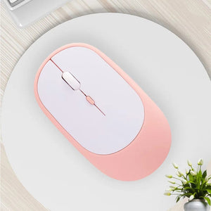 Planet Gates Xiaomi Wireless Mouse Bluetooth-compatible 2.4G Silent Mice Adjustable DPI Ergonomic Design USB Rechargeable Gaming Office Mouse