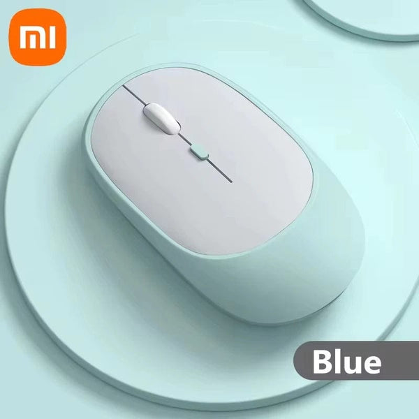 Planet Gates Xiaomi Wireless Mouse Bluetooth-compatible 2.4G Silent Mice Adjustable DPI Ergonomic Design USB Rechargeable Gaming Office Mouse