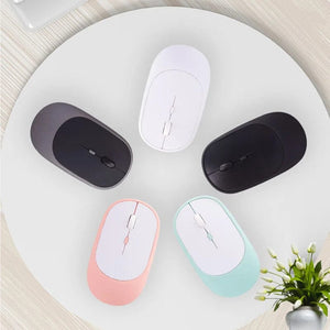 Planet Gates Xiaomi Wireless Mouse Bluetooth-compatible 2.4G Silent Mice Adjustable DPI Ergonomic Design USB Rechargeable Gaming Office Mouse