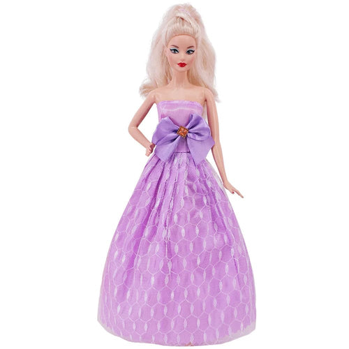 Planet Gates xm1105 / Excluding Doll Pretty Doll Longuette Evening Dress For Barbie Doll Clothes Accessories,Toys For Girls,Birthday Present  Christmas Gift