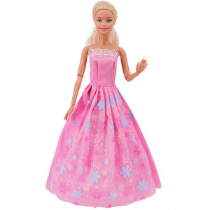 Planet Gates xm1112 / Excluding Doll Pretty Doll Longuette Evening Dress For Barbie Doll Clothes Accessories,Toys For Girls,Birthday Present  Christmas Gift