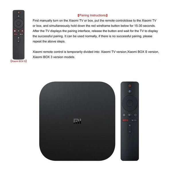 Planet Gates XMRM-006 XMRM-006 New Voice Remote For Xiaomi MI Box S MDZ-22-AB MDZ-24-AA Smart TV Box Bluetooth Remote Control Google Assistant