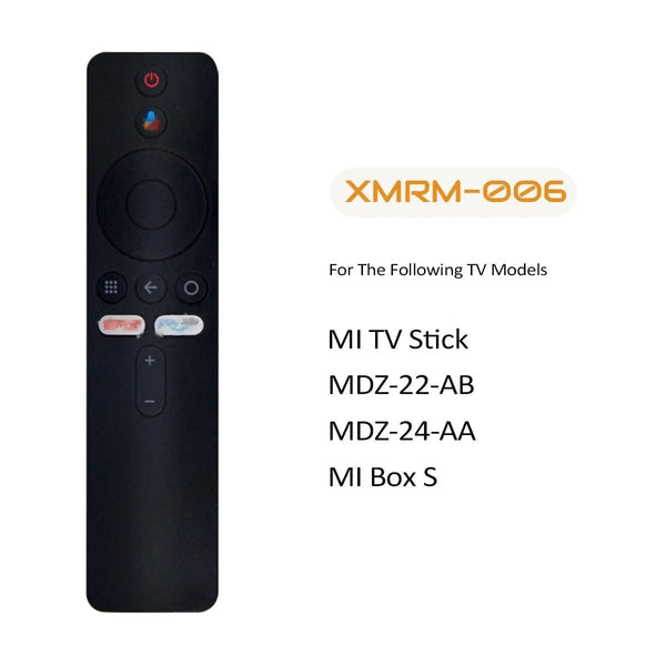 Planet Gates XMRM MiNew XMRM-00A XMRM00A Replacement Voice Remote Control fit for Xiaomi Mi TV 4X 43/50/55/65 Inch Xiaomi 4K HDR Smart TV