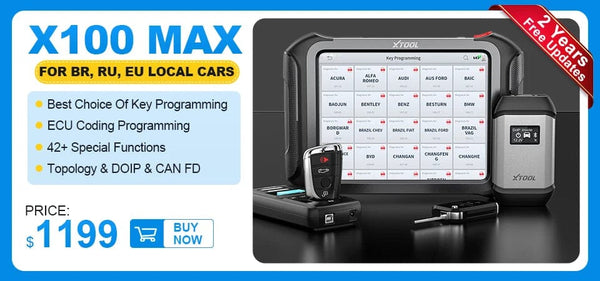 Planet Gates XTOOL D9S PRO D9SPRO Car Diagnostic Tools ECU Programming/Coding Automotive Scanner 42+ Services CANFD DOIP Topology PK D9 PRO