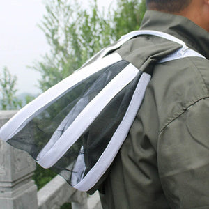 Planet Gates XXL Beekeeping Suit Brown Resistant Dirt Beekeeper Overalls Clothes Honeybee Product Tools Apiculture Costume Gardening Supplies