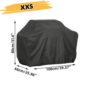 Planet Gates XXS  80x66x100cm BBQ Cover Outdoor Dust Waterproof Weber Heavy Duty Grill Cover Rain Protective Outdoor Barbecue Cover Round