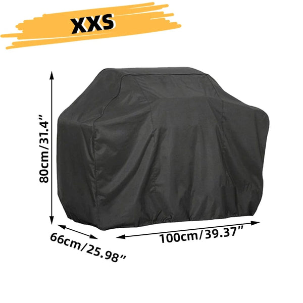 Planet Gates XXS  80x66x100cm BBQ Cover Outdoor Dust Waterproof Weber Heavy Duty Grill Cover Rain Protective Outdoor Barbecue Cover Round