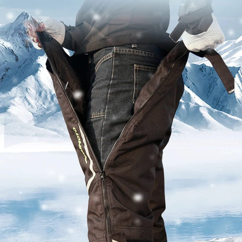 Planet Gates XXXL AMU Motorcycle Quick Take Off Waterproof Windproof Thermal Protective Pants Gor Men And Women