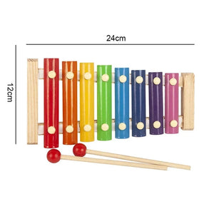 Planet Gates Xylophone Montessori Wooden Toys for Babies 1 2 3 Years Boy Girl Gift Baby Development Games Wood Puzzle for Kids Educational Learning Toy