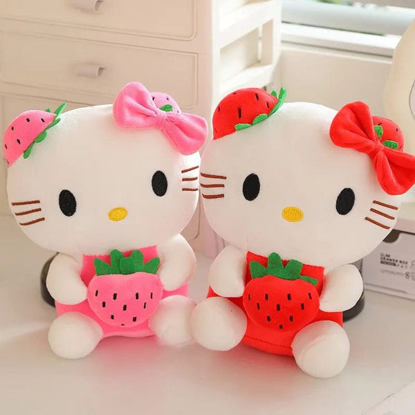 Planet Gates Y2K Hello Kitty Plush Toy Plushies Sanrio Doll Kuromi Home Decoration Room Pillow Cinnamoroll Kawaii Children Birthday Gift Girl