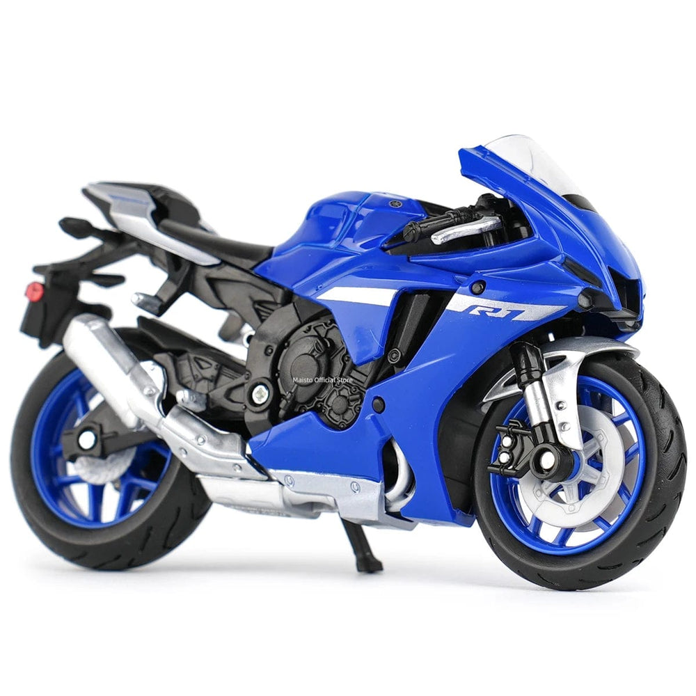 Planet Gates Yamaha 2021 YZF-R1 Maisto 1:18 Yamaha 2021 YZF-R1 Static Die Cast Vehicles Collectible Hobbies Motorcycle Model Toys