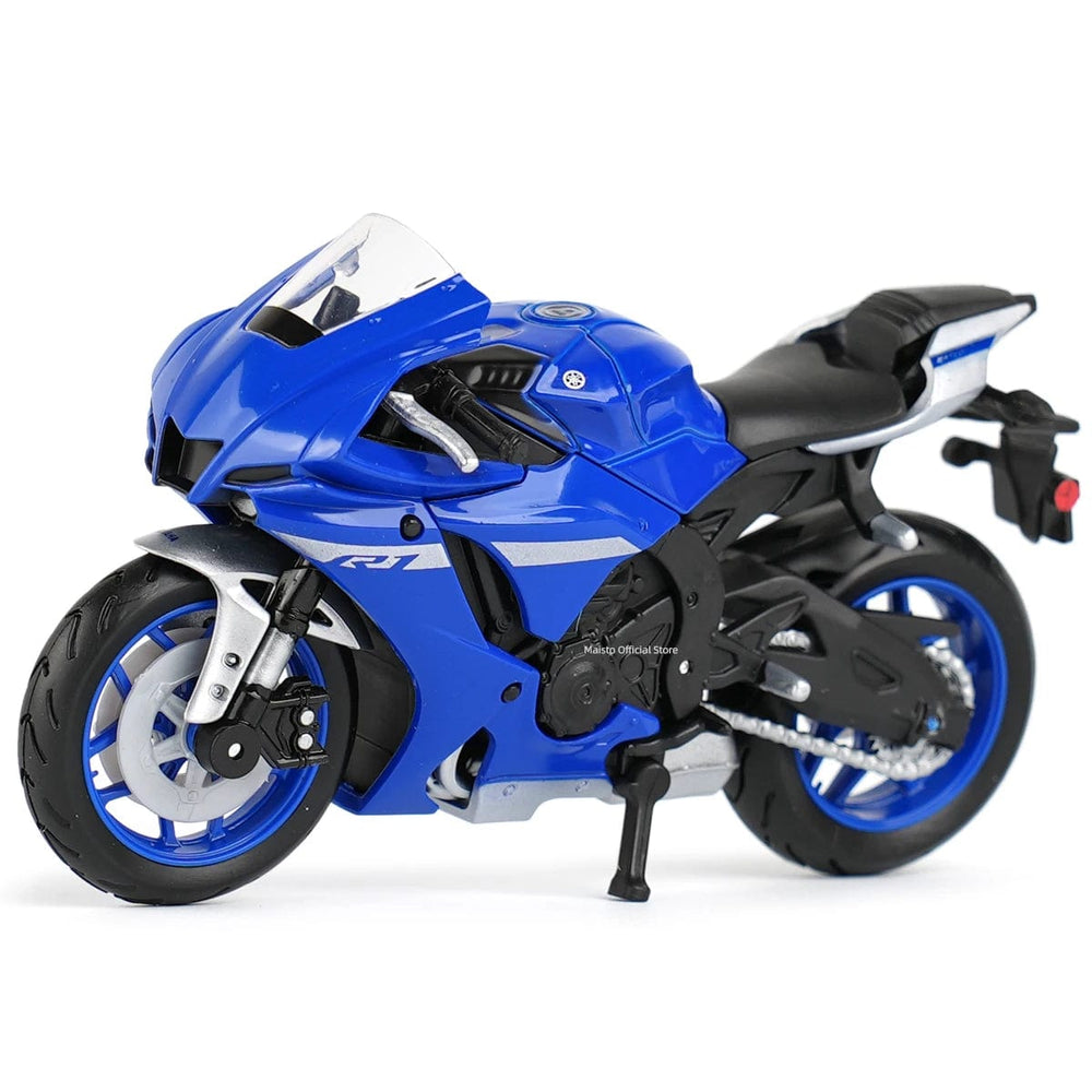 Planet Gates Yamaha 2021 YZF-R1 Maisto 1:18 Yamaha 2021 YZF-R1 Static Die Cast Vehicles Collectible Hobbies Motorcycle Model Toys