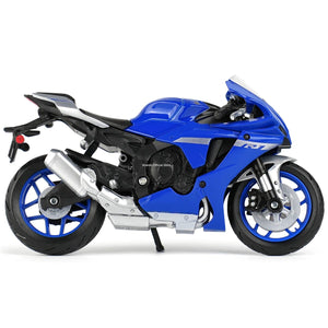 Planet Gates Yamaha 2021 YZF-R1 Maisto 1:18 Yamaha 2021 YZF-R1 Static Die Cast Vehicles Collectible Hobbies Motorcycle Model Toys