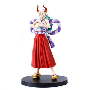 Planet Gates yamato 19cm One Piece Yamato Figure Wano Country The GrandLine Lady Toys Figuras Anime Manga Figurine Collection Model Doll Gift