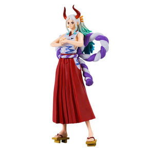 Planet Gates yamato 19cm One Piece Yamato Figure Wano Country The GrandLine Lady Toys Figuras Anime Manga Figurine Collection Model Doll Gift