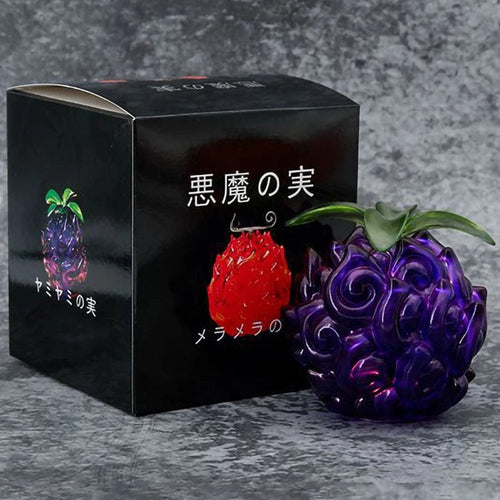 Planet Gates Yami Yami no Mi GK ONE PIECE Devil Fruit Model Action Figure Demon Op-Op Fruit Flame-Flame Fruit Gum-Gum Fruit Luminous Collection Doll Toys