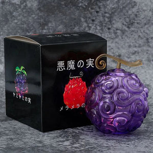 Planet Gates Yami Yami no Mi GK ONE PIECE Devil Fruit Model Action Figure Demon Op-Op Fruit Flame-Flame Fruit Gum-Gum Fruit Luminous Collection Doll Toys