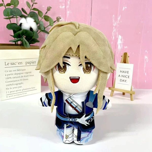 Planet Gates Yan qing / 20cm 20cm genshin impact Sangonomiya Kokomi Wriothesley Lyney Furina Children's gifts Around the game Stuffed animals Plush Doll toys