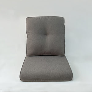 Planet Gates Yarn-Dyed Fabric Sofa Seat Cushion Set 2pcs/set Outdoor Waterproof UV Resistant Cotton Core Filling Suitable for Rattan Chair Sofa Home Furniture