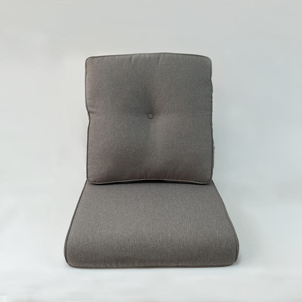 Planet Gates Yarn-Dyed Fabric Sofa Seat Cushion Set 2pcs/set Outdoor Waterproof UV Resistant Cotton Core Filling Suitable for Rattan Chair Sofa Home Furniture