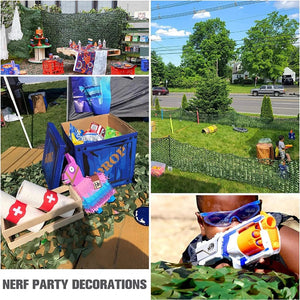 Planet Gates Yeahmart 3Mx5M/4Mx6M Hunting Military Camouflage Nets Woodland Army training Camo Netting Car Covers Shade Camping Sun Shelter