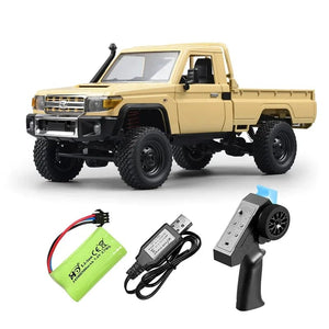 Planet Gates Yellow 1:12 MN82 Full Scale MN LC79 RTR Version RC Car 2.4G 4WD 280 Motor Proportional Off-Road Remote Control Car For Boys Xmas Gifts