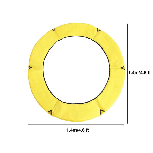 Planet Gates Yellow 1.2M / CHINA 1.2/1.4M Children's Trampoline Jumping Bed Cover Protective Cover Protective Sponge Edge Jacket Hemming Accessory Cloth Cover