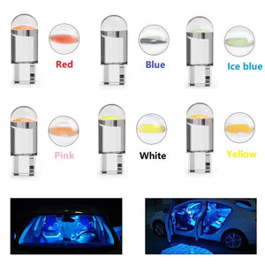 Planet Gates yellow / 10pcs 10pcs T10 W5W WY5W 12V COB LED Bulb Car Lights Signal Lamp for Volkswagen golf 4 5 6 7 POLO Tiguan PASSAT TOURAN Scirocco BEETLE