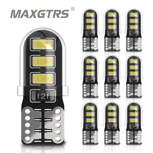 Planet Gates Yellow 10X High Power 2835 Chip T10 W5W 15W 194 168 Car LED DRL Interior Reading Map Dome SIDE INDICATOR Lights Car Light Source