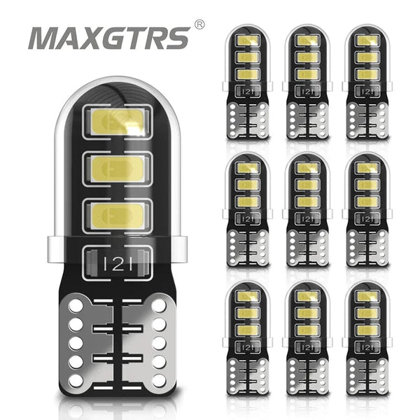 Planet Gates Yellow 10X High Power 2835 Chip T10 W5W 15W 194 168 Car LED DRL Interior Reading Map Dome SIDE INDICATOR Lights Car Light Source