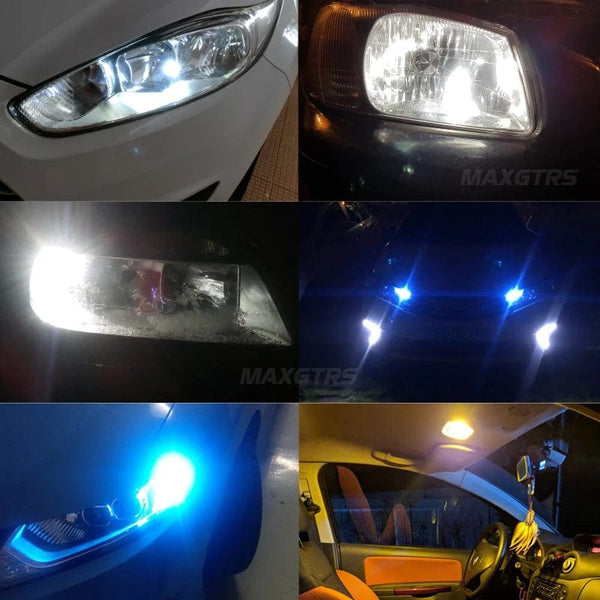 Planet Gates Yellow 10X High Power 2835 Chip T10 W5W 15W 194 168 Car LED DRL Interior Reading Map Dome SIDE INDICATOR Lights Car Light Source