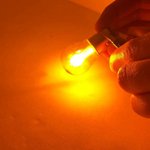 Planet Gates Yellow / 1157 BAY15D P21-5W 2PCS 1156 BA15S P21W Led 1157 BAY15D P21/5W Bulbs Ampoule R5W R10W 18SMD 800LM Car Fog Lights DRL Turn Signal Lamp 12V White Red