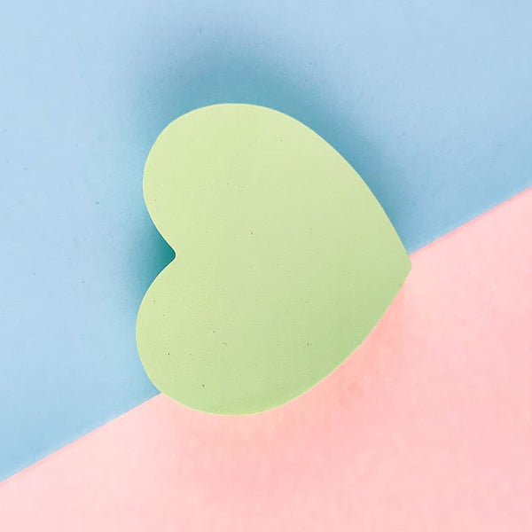 Planet Gates Yellow 120sheets Heart Sticky Notes Notepad Self Sticky Note Pads Notebook Planner Sticker For Office School Stationery Accessories 120 Sheets