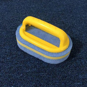 Planet Gates Yellow / 1pc 1/2pcs Handled Bathtub Scrubber, Sponge Brush, Soft Magic Sponge Eraser Bathtub Ceramic Tile Cleaner, Kitchen Pool Scrub Cleaning Brush, Strong Scouring Pads Scrubbers, Dish Washing Abrasive Pads Brush, Tea Towel