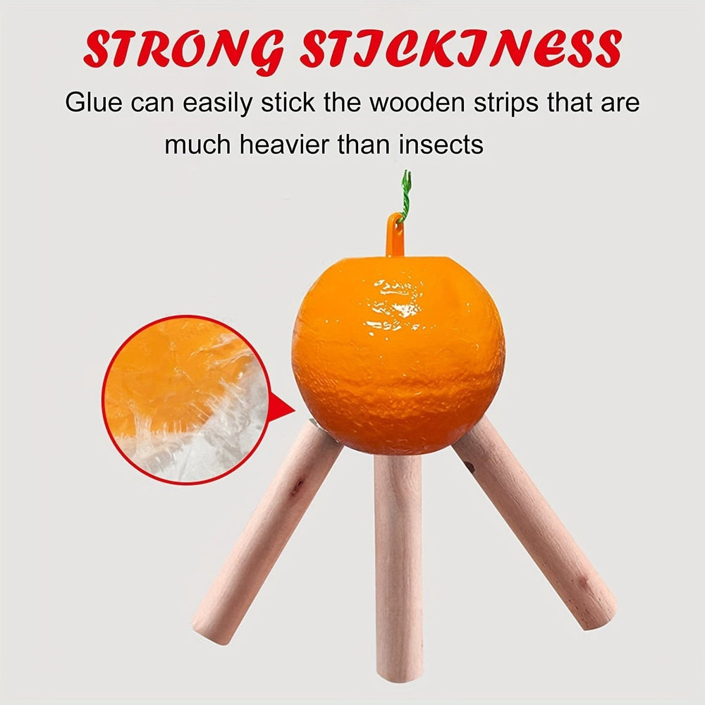 Planet Gates Yellow / 1pc 1pc/6pcs Fruit Fly Traps Sticky Traps, Gnat Traps Flying Insects Traps Ball For Indoor Outdoor House Kitchen Plants Trees Flying Insects, Pest Control