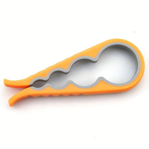 Planet Gates Yellow 1pc Multifunctional 10.16 Cm 1 Bottle Opener Can Opener For Arthritis Hand And Weak Hand Bottle Opener Elderly, Kitchen Tool