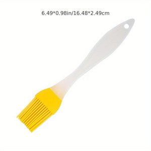 Planet Gates Yellow 1pc Oil Brush Practical Baking Hair Brush For Pancake Household High Temperature Resistant Non-shedding Grill Brush Kitchen Supplies