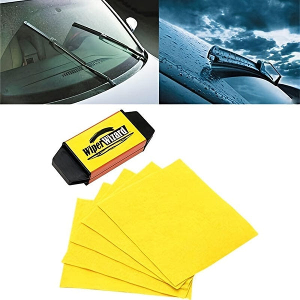 Planet Gates Yellow / 1pc Revive Your Wipers With Our Intelligent Car Wiper Restorer And Repair Brush - Great Quality, Amazingly Effective, And Provides Clear Windshield