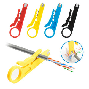 Planet Gates Yellow 1PC Wire Stripper Knife Crimper Pliers Crimping Tool Cable Stripping Wire Cutter Multi Tools Cut Line Multifunctional Hand Tools