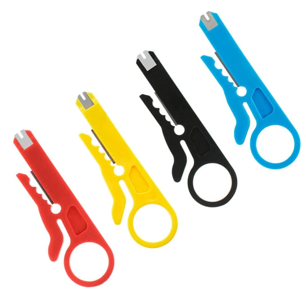 Planet Gates Yellow 1PC Wire Stripper Knife Crimper Pliers Crimping Tool Cable Stripping Wire Cutter Multi Tools Cut Line Multifunctional Hand Tools