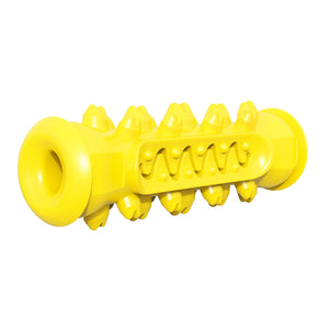 Planet Gates Yellow 2 Dog Molar Toothbrush Stick Toys For Small Large Dogs Cat Tooth Cleaning Puppy Chew Funny Interactive Training Toy Accessories