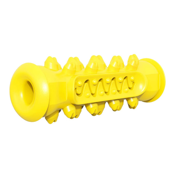 Planet Gates Yellow 2 Dog Molar Toothbrush Stick Toys For Small Large Dogs Cat Tooth Cleaning Puppy Chew Funny Interactive Training Toy Accessories