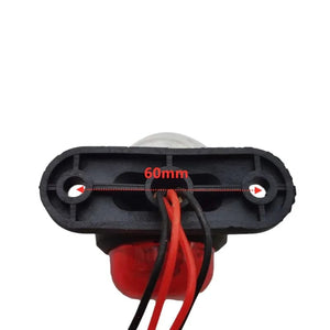 Planet Gates Yellow 2pcs 12v-24v Truck lights Trailer lamp Tail Light truck Side Marker Indicators caravan rear Light tractor Lights Signal Lights