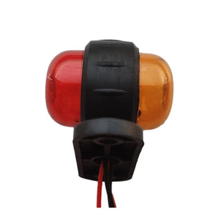 Planet Gates Yellow 2pcs 12v-24v Truck lights Trailer lamp Tail Light truck Side Marker Indicators caravan rear Light tractor Lights Signal Lights